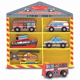 Melissa and Doug Rescue Vehicles