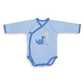 i Play Origins Organic Long Sleeve Wrap Bodysuit
