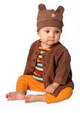 Zutano Sherpa Fleece Cozie Jacket