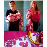 Rockin' Baby Sling The Day It Rained Pink Flowers