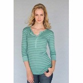 1 in the Oven Striped Nursing Henley