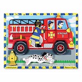 Melissa and Doug Fire Truck Chunky Puzzle