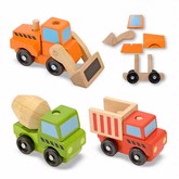 Melissa and Doug Stacking Construction Vehicles