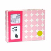 Pearhead Pink Dots Babybook