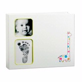 Pearhead Ivory Giraffe Babybook