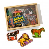 Melissa and Doug Wooden Animal Magnets
