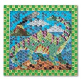 Melissa and Doug Peel and Press Sticker by Number Dinosaur