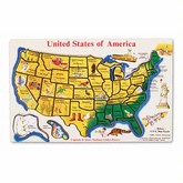 Melissa and Doug USA Map