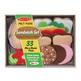 Melissa and Doug Felt Food Sandwich Set