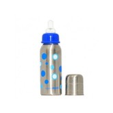 OrganicKidz 7 OZ. NARROW NECK BOTTLE (BLUE DOTS)