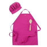 OXO Apron, Chef's Hat and Wooden Spoon