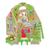 Melissa and Doug Fold And Go Woodland Treehouse