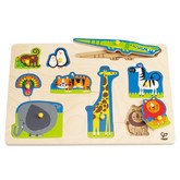 HaPe Wild Animals Peg Puzzle