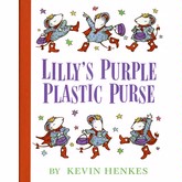 Harper Collins Lilly's Purple Plastic Purse