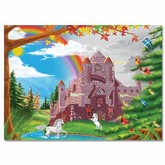 Melissa and Doug 60 Piece-Jigsaw Puzzle/Enchanted Castle