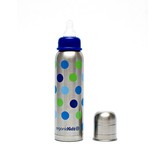 OrganicKidz 9 OZ.NARROW NECK BOTTLE (BLUE DOTS)