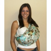 The Peanut Shell Pattern Cotton Strech Sling/Pouch