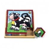 Melissa and Doug Farm Cube Puzzle