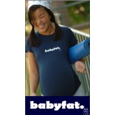 2 chix Babyfat-Short Sleeve Maternity Tee