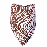 Bazzle Baby BandaBibs (Choc. Zebra)