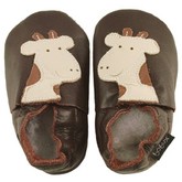 Bobux Soft Sole Shoe (Choc Giraffe)