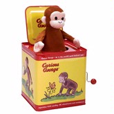 Schylling Curious George Jack Box