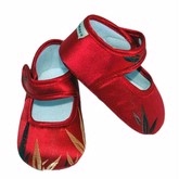 Baby Bella Maya BOOTIES: GIRL BOOTIES (Crimson Kiss Red)