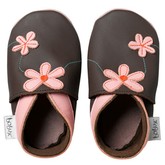 Bobux Soft Sole Shoe (Chocolate Daisy Chain)