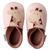 Bobux Soft Sole Shoe (Pink Giraffe)