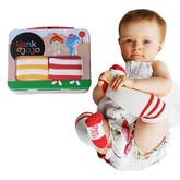 Hank and JoJo Retro Baby Tube Socks