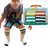 Hank and JoJo Retro Toddler Tube Socks