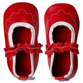 Bobux Soft Sole Shoe (Red Mary Jane)