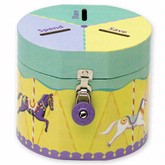 Mudpuppy Press Bank (CAROUSEL)