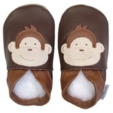 Bobux Soft Sole Shoe (Choc Monkey)