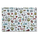 O.R.E Tabletop Splat Mat (Peace Love)