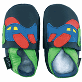 Bobux Soft Sole Shoe (Navy Airplane)