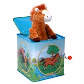 Schylling Brown Pony Jack in the Box