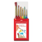 Faber-Castell 6 Assorted Triangular Paint Brushes