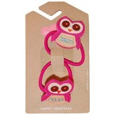 Lily and Momo Ponytail Holder- Owl