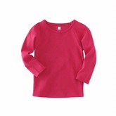 Tea Collection Solid L/S Rib Top