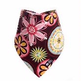 Bazzle Baby BandaBibs (Shimmering Blossom)
