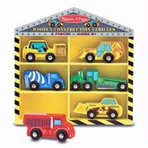 Melissa and Doug Wooden Construction Vehicles