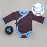 Babysoy L/S Kimono Bodysuit