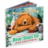 Simon and Schuster Bear Stays Up For Christmas