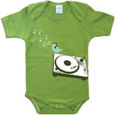 Urban Smalls DJ Bird - Organic Bodysuit