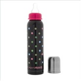 OrganicKidz 9 OZ.NARROW NECK BOTTLE (BROWN DOTS)