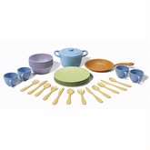 Green Toys Recycled Plastic Cookware and Dining Set
