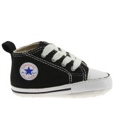 Converse First Star Crib Shoe/Black