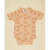 Kate Quinn Organics SS Kimono Bodysuit - Dandelion
