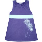 Nohi Kids Sash Dress - Dandelion (lavender)